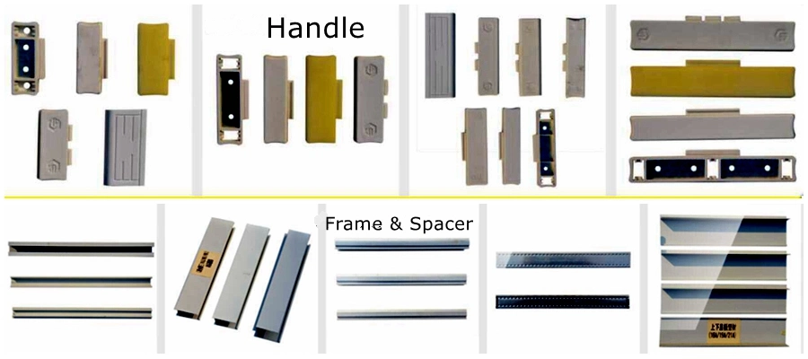 ABS, POM, PE, PP Louver Component for Magnetic Shutter Assembly