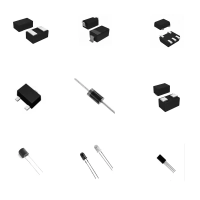 Produtos semicondutores discretos Smaz18-13-F diodos - Zener - SMA único