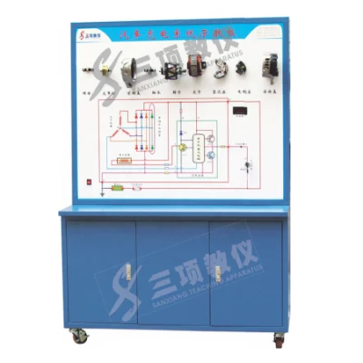 Sistema de carregamento de carro Conselho de ensino Equipamento de laboratório escolar Equipamento didático automotivo